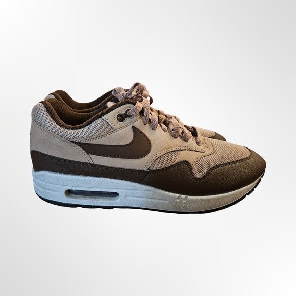 Nike Other - Nike Air Max 1 Premium Ironstone‎ Moon Fossil Mens Shoes Size 10 FB9660-200
